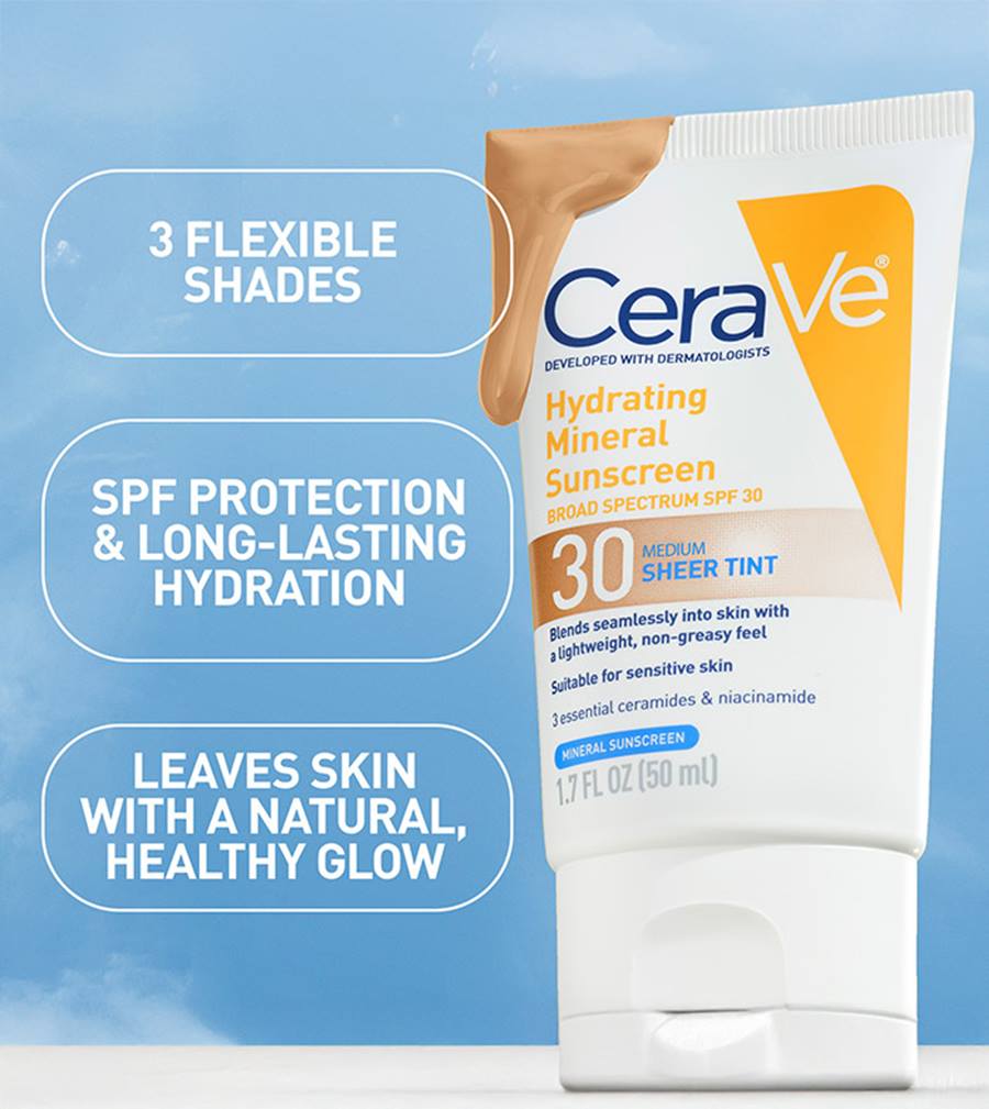 Hydrating Mineral Sunscreen SPF 30 Face Sheer Tint